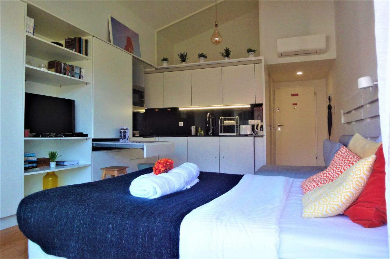 Porto Sunny Terrace Almada Appartement Buitenkant foto